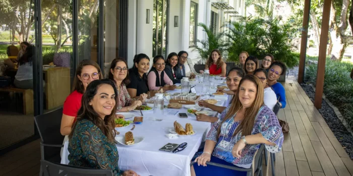 women team lunch